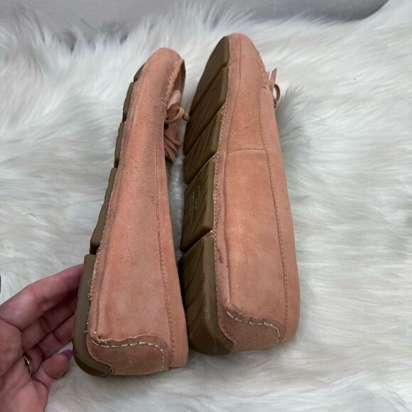 Anne Klein iFlex Fearless Suede Moccasin Flats 10 - Picture 4 of 7